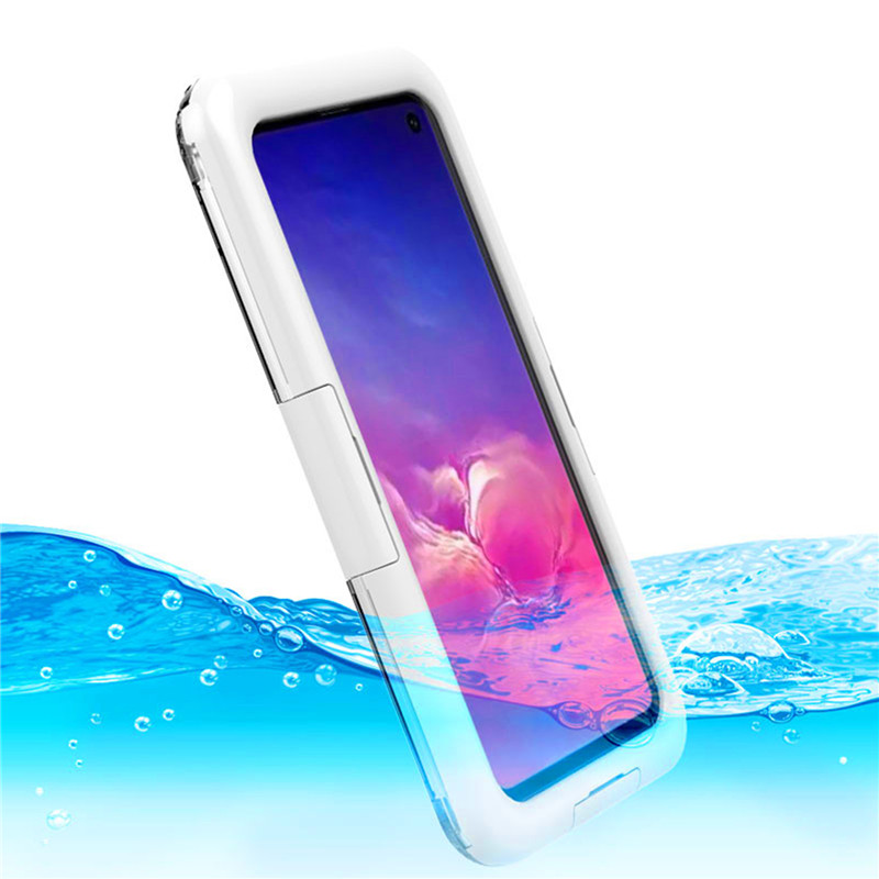 Чехлы для телефонов с водой в них телефон для защиты воды Life Case для Samsung S10 (белый)