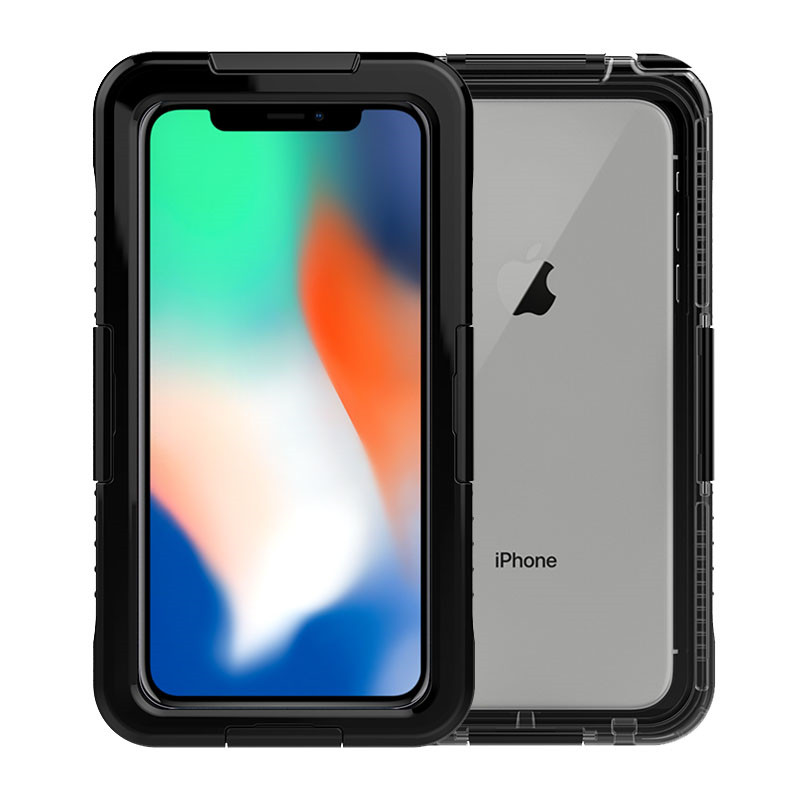 Водонепроницаемый чехол Apple iphone XS Max для плавания (черный)
