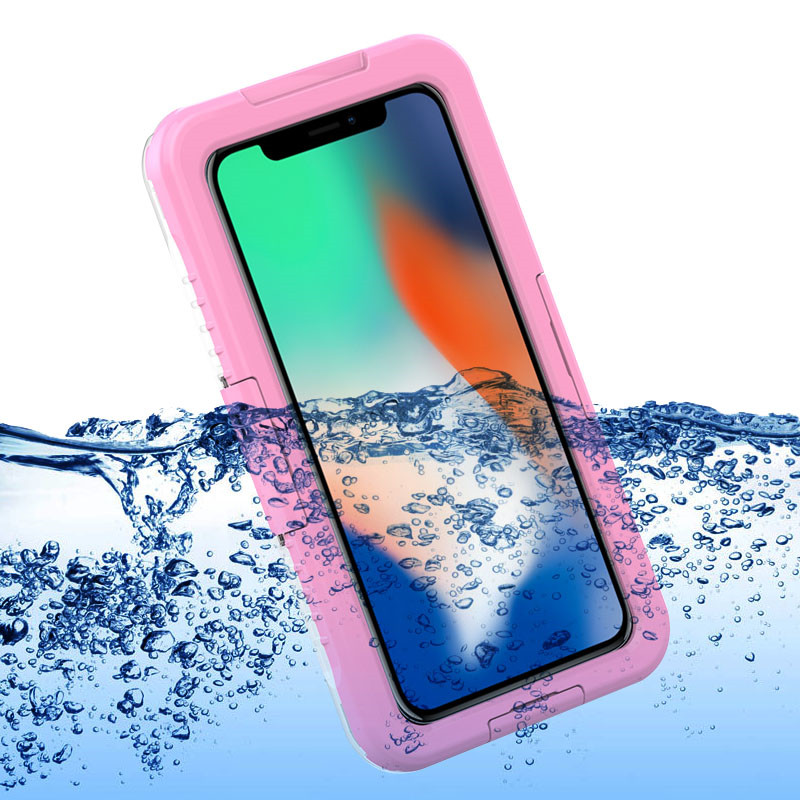 водонепроницаемый пакет (розовый) для мобильных телефонов iphone XS Max