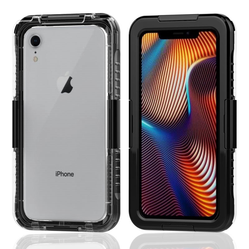 лучший водонепроницаемый пакет Apple гидроизоляционный пакет iphone XR (ЧЕРНЫЙ)
