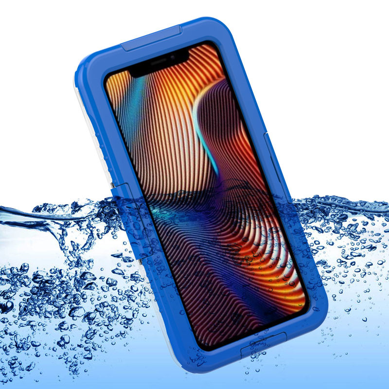 Водонепроницаемый пакет для iphone водостойкий пыленепроницаемый лучший водонепроницаемый чехол для iphone XR (синий)
